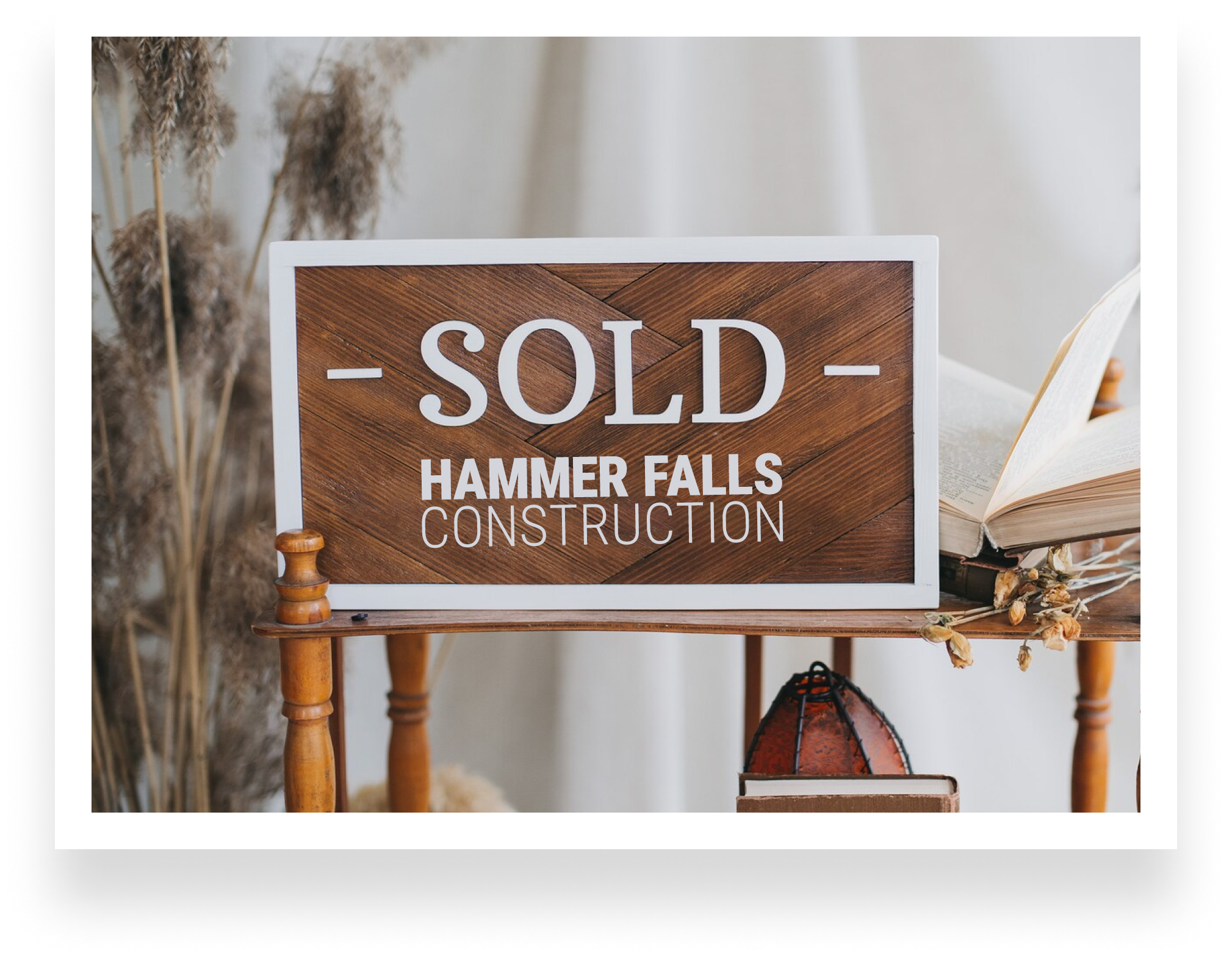 Image of residential real estate sold sign